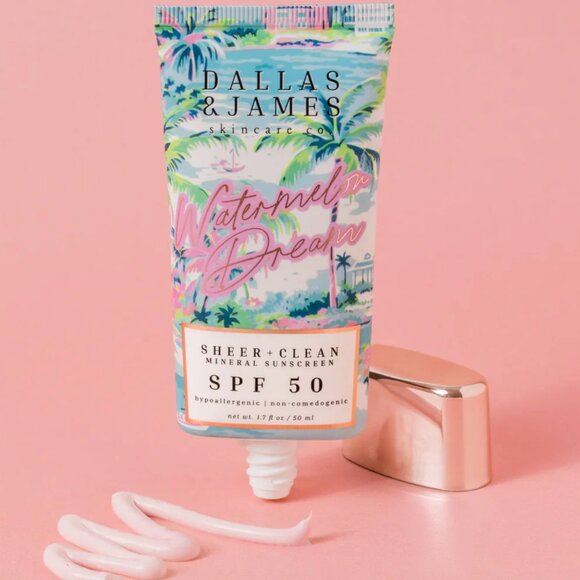 Dallas & James - Watermelon Dream Sheer + Clean Mineral Sunscreen - SPF 50 - Picture 3 of 5